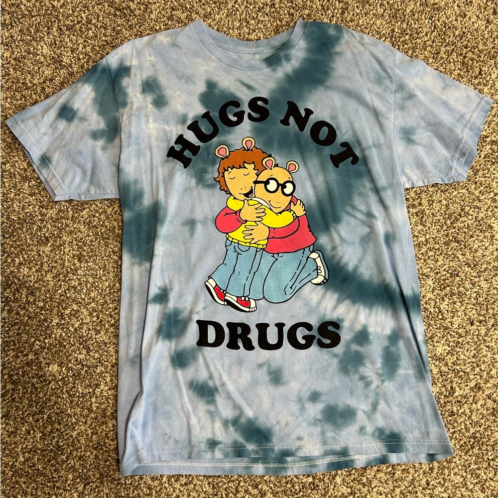 Hugs Not Drugs Arthur Shirt